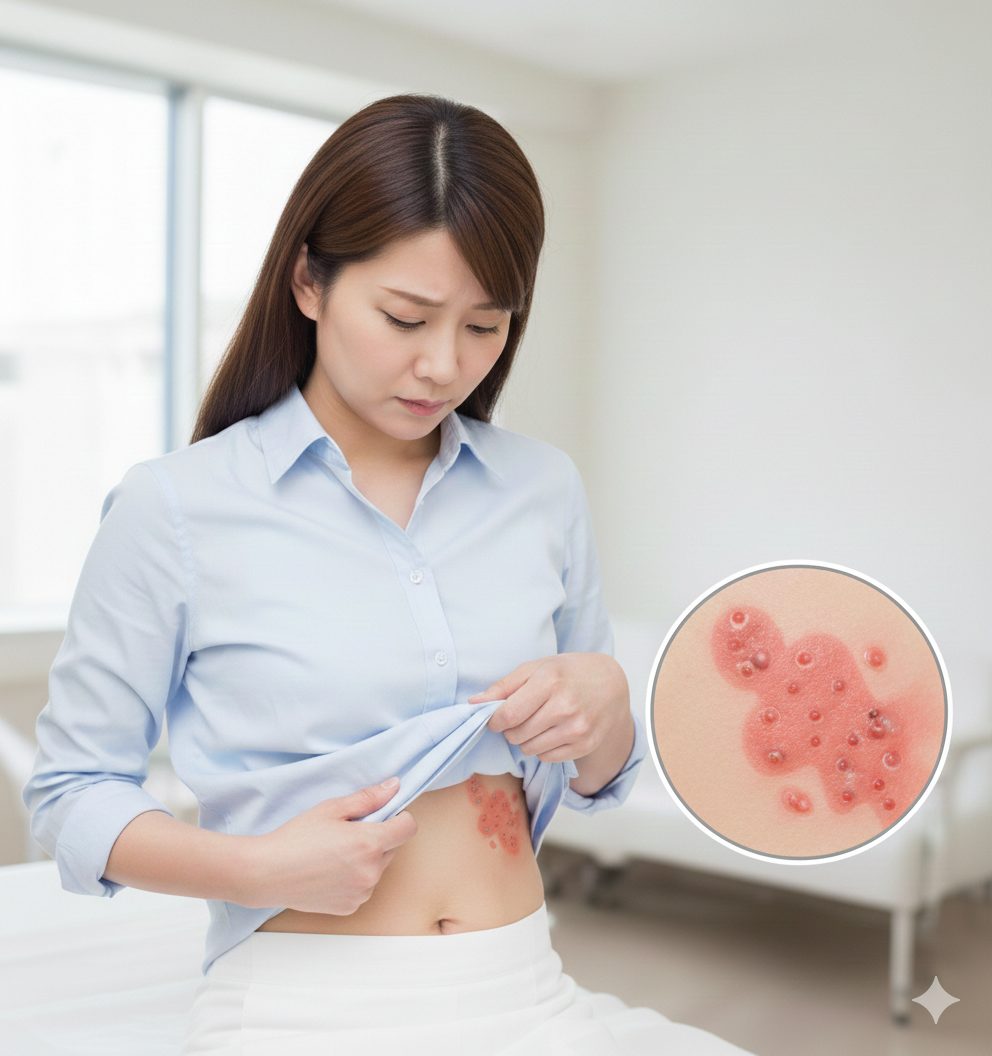 最近、帯状疱疹の患者さんが増えています ― なぜ今?予防と早めの受診が大切な理由 ―